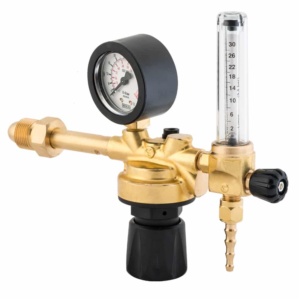 Oxyturbo Riduttore DI Pressione Con Flussometro 0>32L/Min Argon, ARCO2