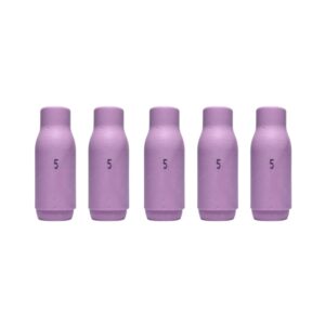UGELLO GAS CERAMICO Ø8 (10N49 Gr5) TIG 17/18/26 - 5pz