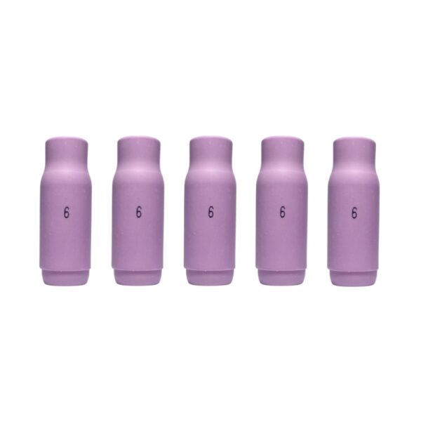 UGELLO GAS CERAMICO Ø9,8 (10N48 Gr6) TIG 17/18/26 - 5pz