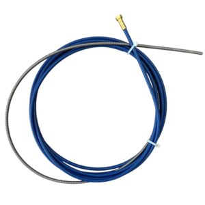 GUAINA RIVESTITA BLU acciaio
