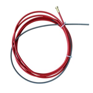 GUAINA RIVESTITA ROSSA acciaio