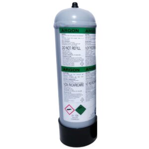 Bombola gas per saldatura non ricaricabile