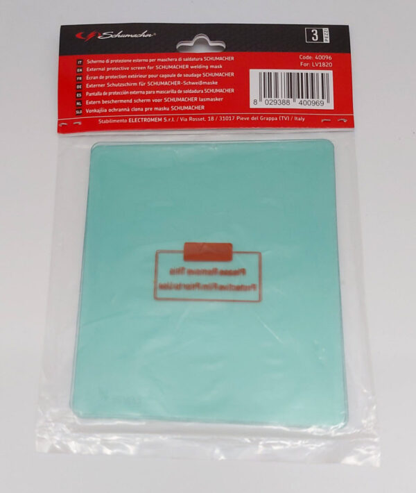 Schermo Protezione Esterna 137 x 121mm (3pz)
