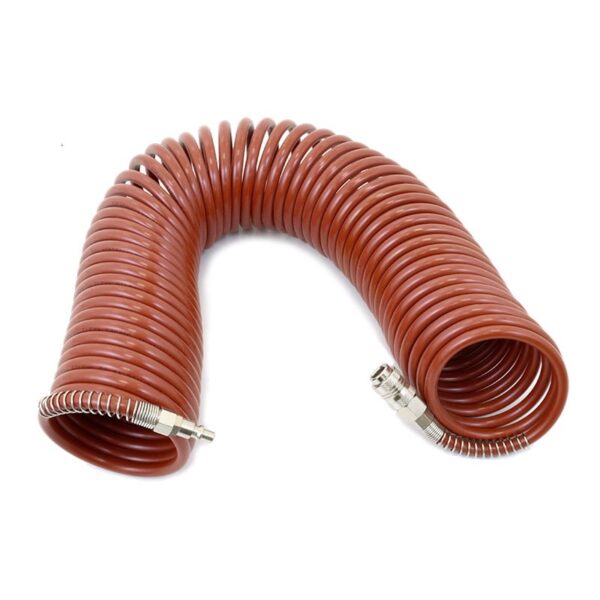 TUBO SPIRALE RILSAN PA12 8x6 10m COMPLETO DI RACCORDI