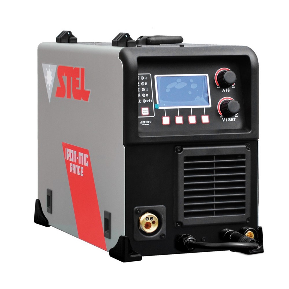 STEL Iron-Mig 221P MULTI | Saldatrice Multiprocesso MMA, MIG, TIG