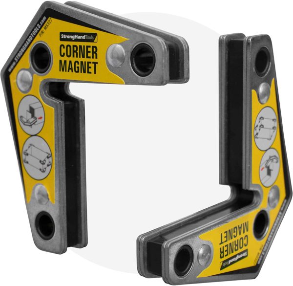 Strong Hand Tools Kit 2 Posizionatori Magnetici 95x83mm 60°-90° 13,6KG