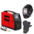 TELWIN TECHNOMIG 260 DUAL SYNERGIC + MASCHERA TELWIN EYETRON TRUE COLOR + GUANTI IN CROSTA DI CUOIO