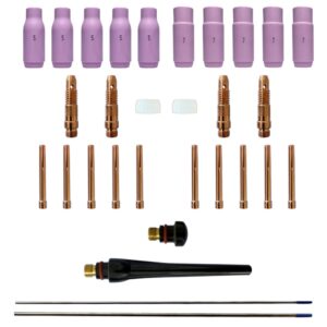 KIT 30PZ CONSUMABILI 1,6-2,4 WL20 TORCIA TIG 17/18/26