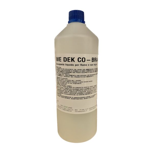 WE DEK CO-BRA LIQUIDO DECAPANTE RAME E OTTONE