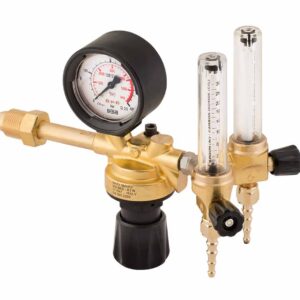 Oxyturbo Riduttore DI Pressione Con 2 Flussometri 0>32L/Min Argon, ARCO2