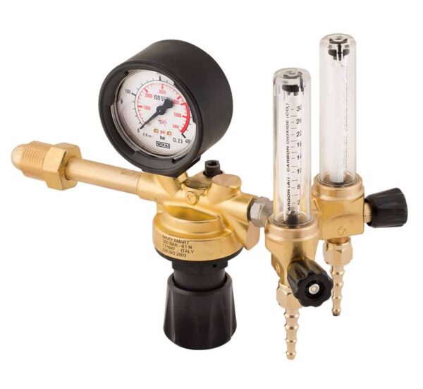 Oxyturbo Riduttore DI Pressione Con 2 Flussometri 0>32L/Min Argon, ARCO2